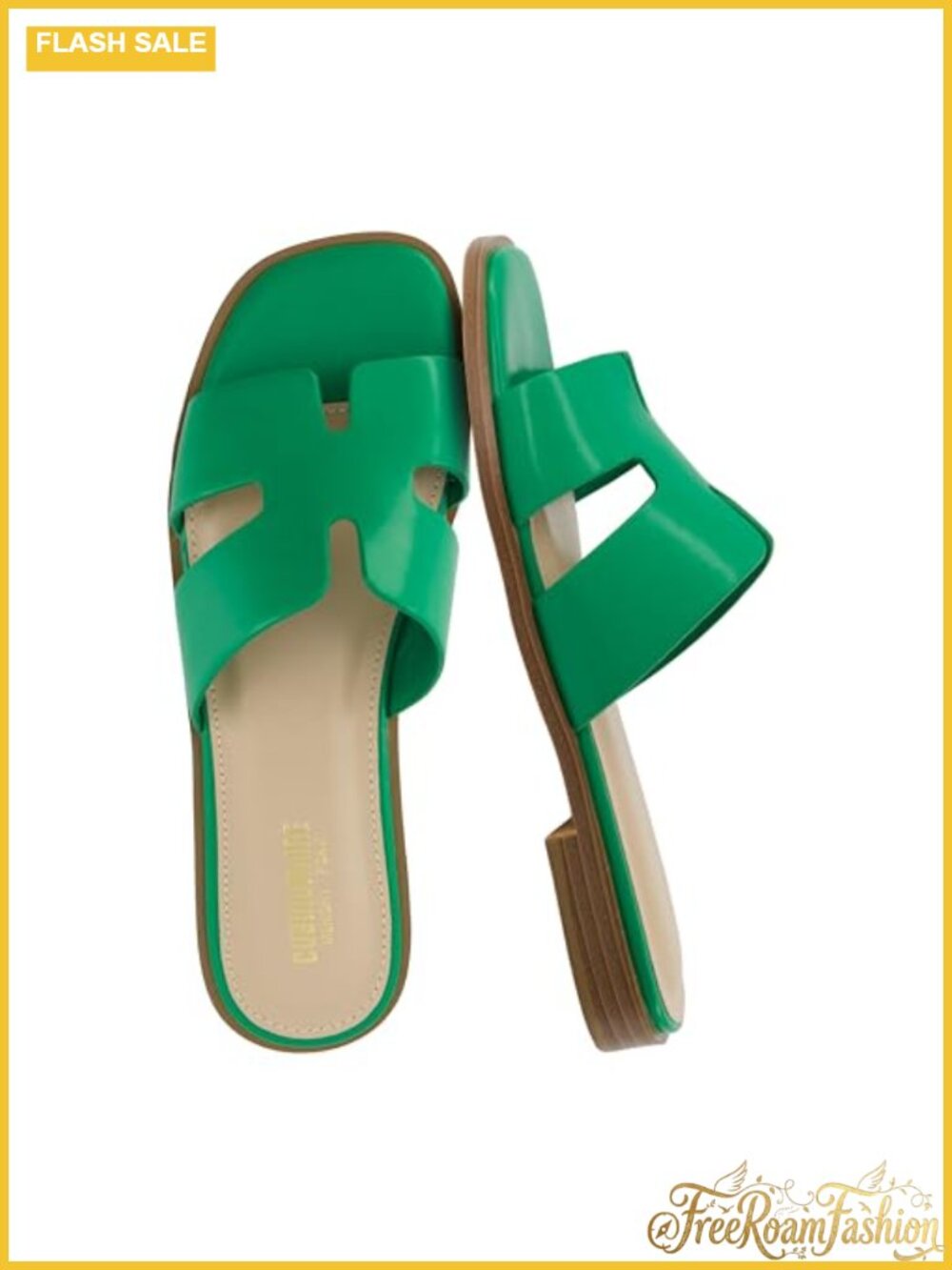 CUSHIONAIRE Voyage Cutout Strap Slide Sandals Memory Foam Faux Leather